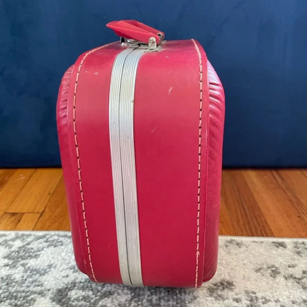 Going to grandmas vintage suitcase